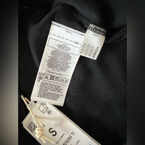 adidas Terrex Xperior Merino Baselayer 3/4 Tights Core Black - Picture 7 of 7